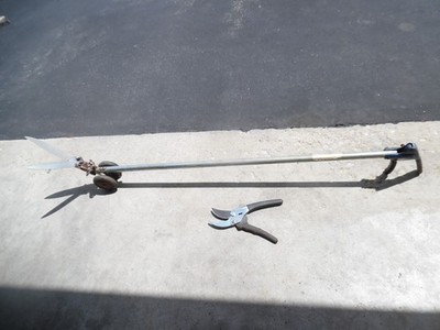 C VIDEO VTG Craftsman Grass Shears Lawn Edger STABLE Trimmer Stainless Blades