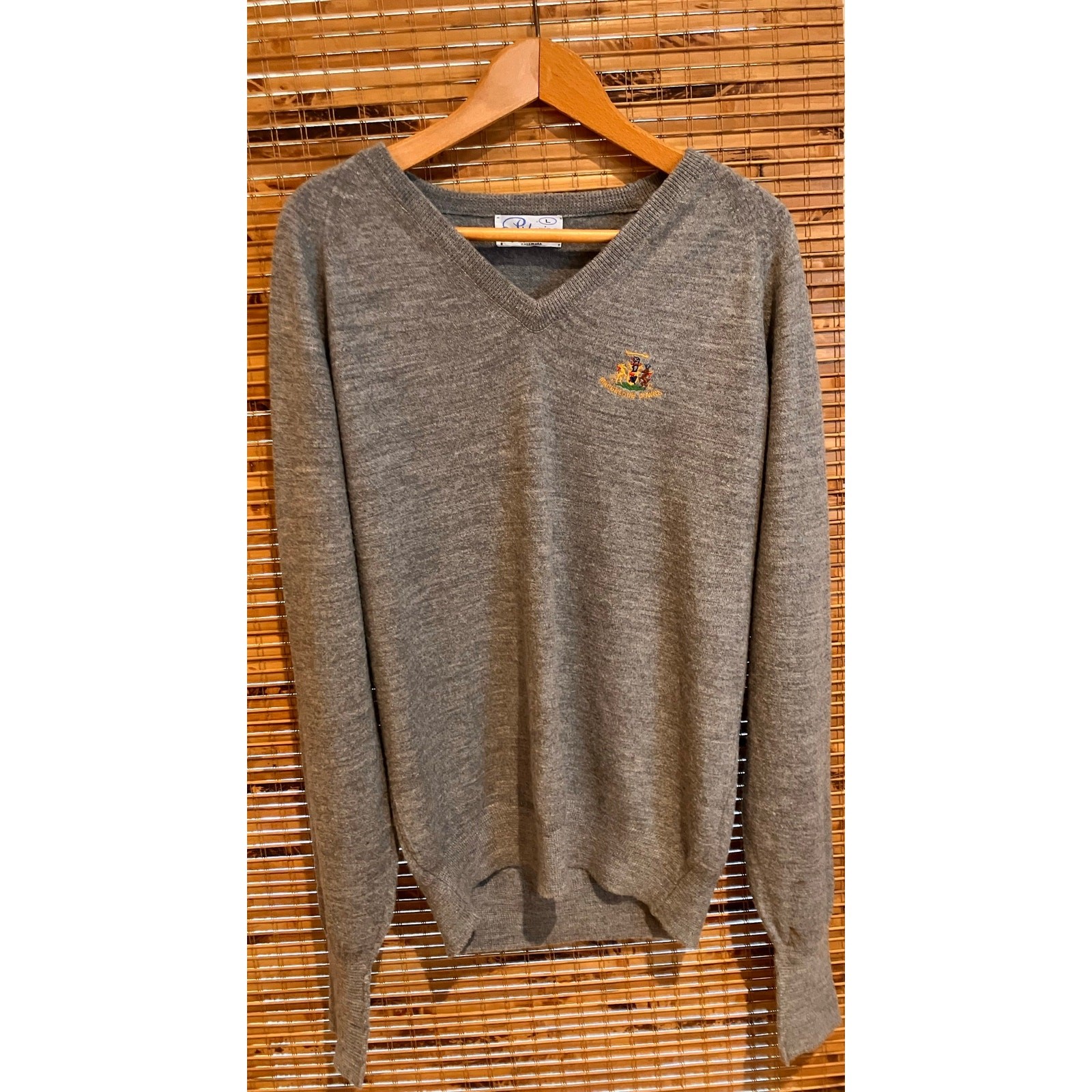 Pickering MacGregor Downs GRAY Sweater LARGE Mens… - image 1