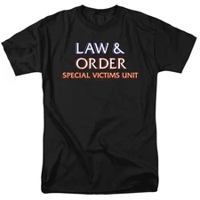 Law & Order SVU Logo Licensed Adult T-Shirt
