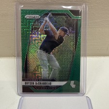 2025 Panini Prizm Liv Golf Captains Bryson DeChambeau #70 Green Mojo /49