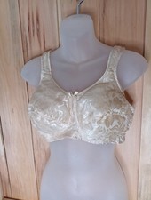 AMOENA Ella Size 38C Mastectomy Bra 2133 Beige Soft Cup Comfort New
