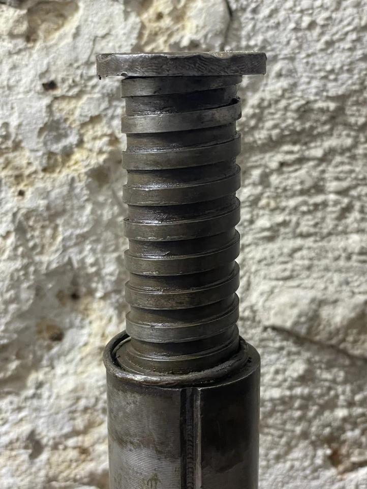 Ancien CRIC - de voiture déco garage ,collection outil de levage mécanique - Photo 2/4