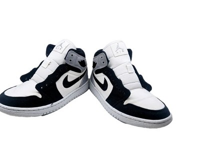 Nike Air Jordan 1 Mid SE Sail Black Steel Grey DV0427-100  Us Size 6.5