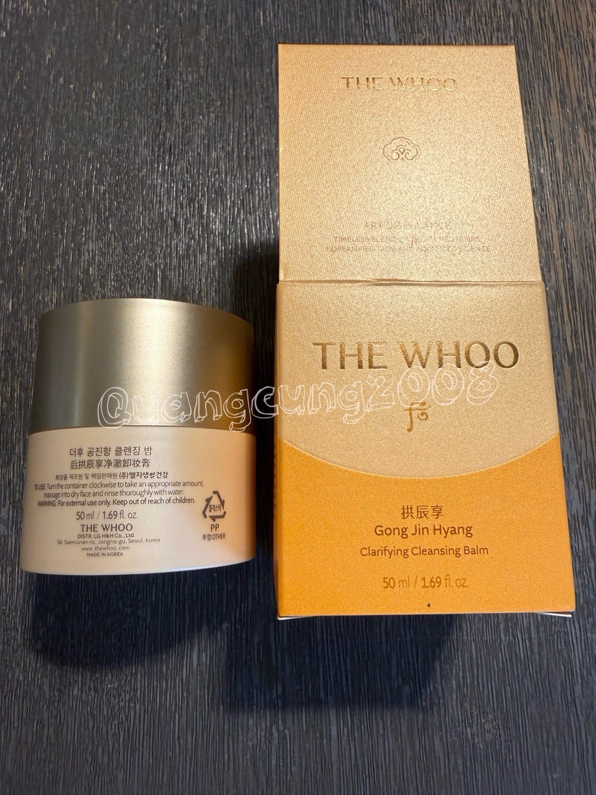 The History of Whoo Gong Jin Hyang Clarifying Cleansing Balm 50ml