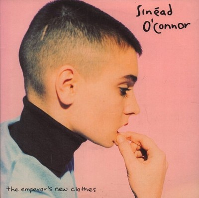Sinead O'connor Emperor's New Clothes 7'' vinyl UK Ensign 1990 paper label design