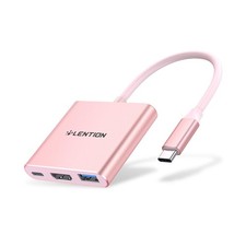 USB to HDMI Adapter, USB 3.0 Hub with 4K HDMI to USB Adapter HDMI Converter w...