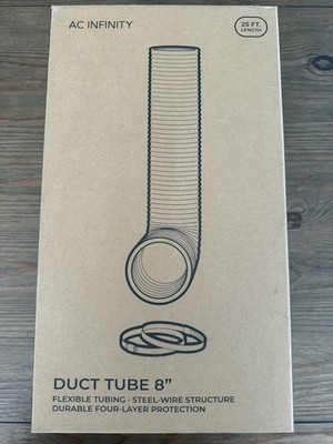 AC Infinity 8'' Flexible Four-Layer Ducting - 25ft Length