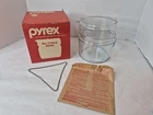 Pyrex Vintage Flameware 7756-B Glass Percolator Coffee Pot 6 Cup Replacement
