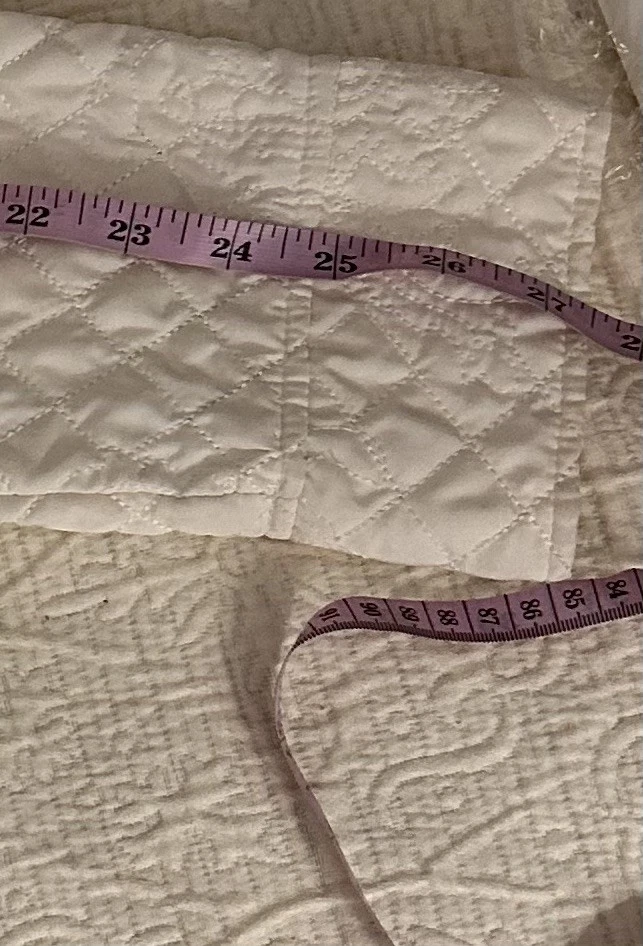 Бамбук трейдеров белый слоновой кости стеганая вышитая куртка blazer размер маленький - Изображение 2 из 4