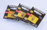 3 X Paulmann Halogen Stiftsockellampe Gold,Nr. 831.579 12V/50W,Gy6,35,Dimmbar