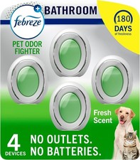 Multicolor Bathroom Air Freshener Odor-Fighting Plug in Alternative Air New