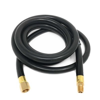 #ad 6ft Propane Gas Hose High Pressure Washer Air Hose Assembly 6 Feet Black $30.99