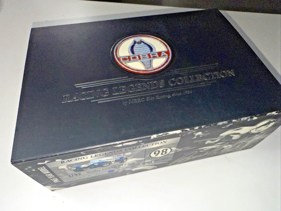 MRRS Slot Car Racing Legends 1965 Shelby Cobra 427 S/C 1/32 Ref MC-0001 #98 Foto 2 de 4