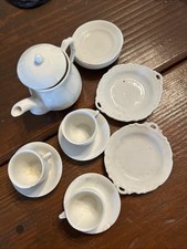 Antique Child's Teaset- Teapot, Misc Pieces See Below