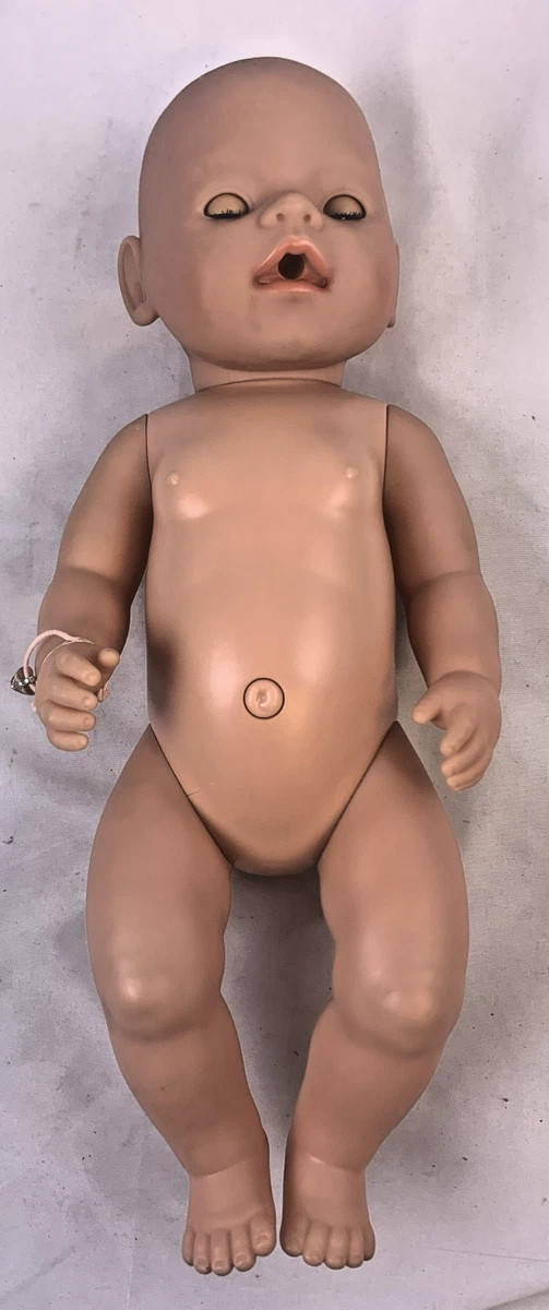 Muñeca Baby Born 43cm Interactiva Zapf Creation Niña Ojos Dormitorios Función...