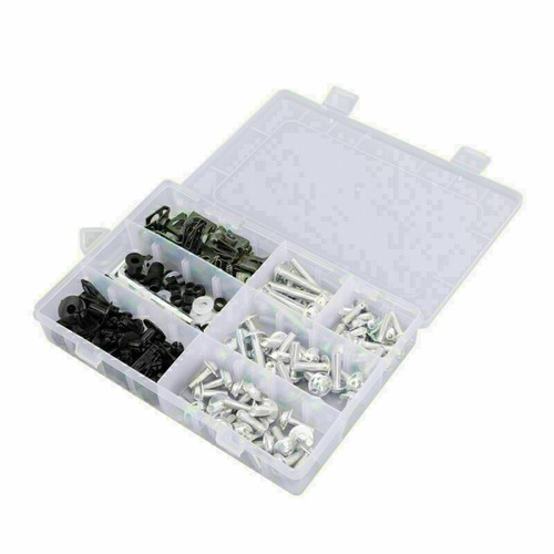 Fairing Bolts Screws Bodywork Kit For Yamaha YZF R6 R1 R3 R25 FZ07 FZ09 Silver - Bild 4 von 9
