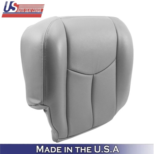 2003-2006 Fits Cadillac Escalade Genuine Leather Front Seat Covers Pewter Gray - Picture 66 of 98