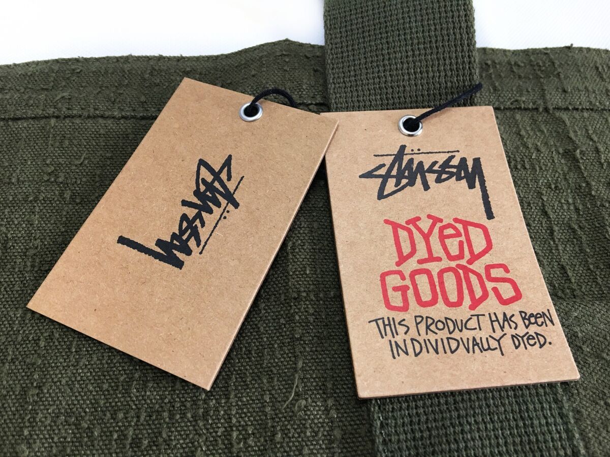 Stussy Needle Punch XL Tote Bag Olive | eBay Stussy Needle Punch XL Tote Bag Olive | eBay