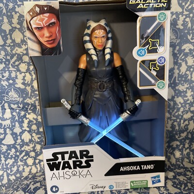 Star Wars: Ahsoka Tano Galactic Action - Sound Effects & Phrases 12'' NEW  