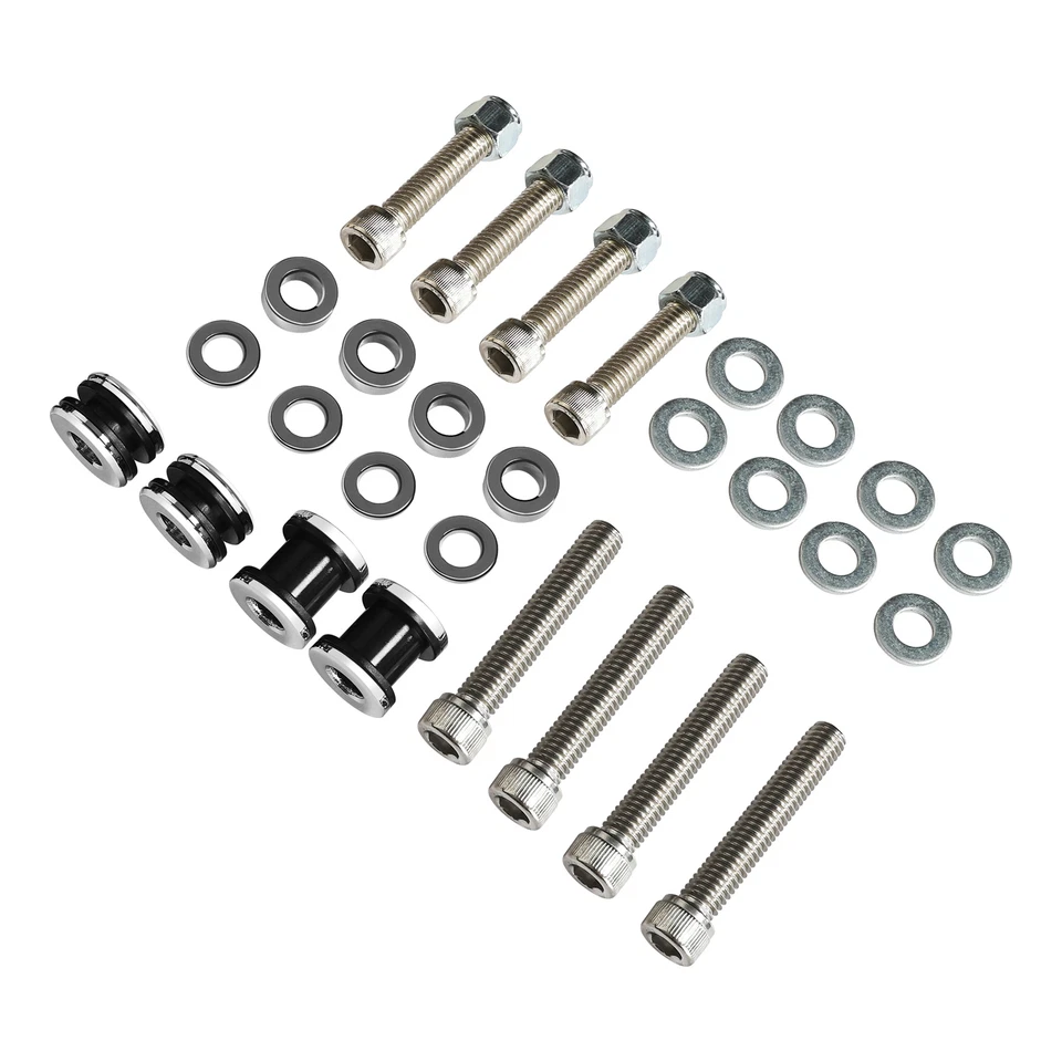 Sissy Bar Docking Hardware Kit Fit For Harley Softail Fat Boy Deluxe FLST 08-17 - Image 3 of 4