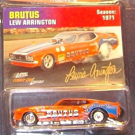 Ford Mustang Brutus NHRA 1971 Lew Arrington Top Fuel Racing Funny Car Legends Foto 2 de 3