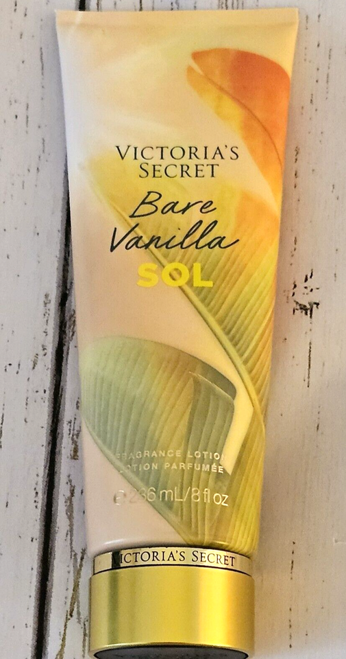 Victoria's Secret Bare Vanilla Sol  Scented Body Lotion..