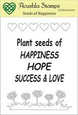 Acushla Stamps by Petticoat Parlor - Seeds of Happiness