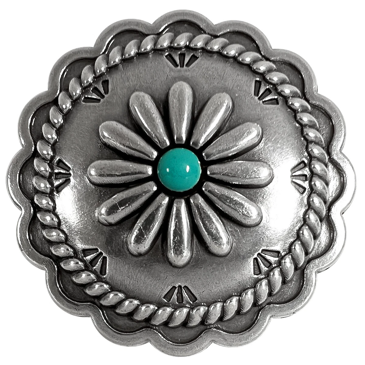 Leather conchos clearance