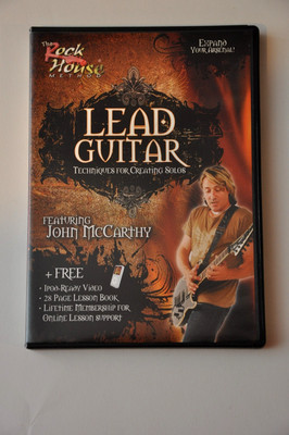Lead Guitar Techniques for Creating Solos Advanced Electric Guitar Rock DVD