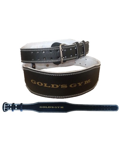 Golds Gym Leather Weight Lifting Belt 4 