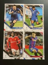 2021-22 Topps UEFA Champions League Soccer BASE with Rookies You Pick the Card