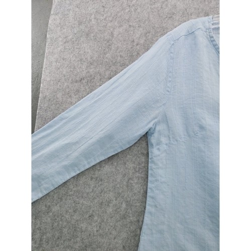 L.L.Bean 100% Linen Top Long Sleeve Shirt Sz S Coastal Vacation - Picture 6 of 9