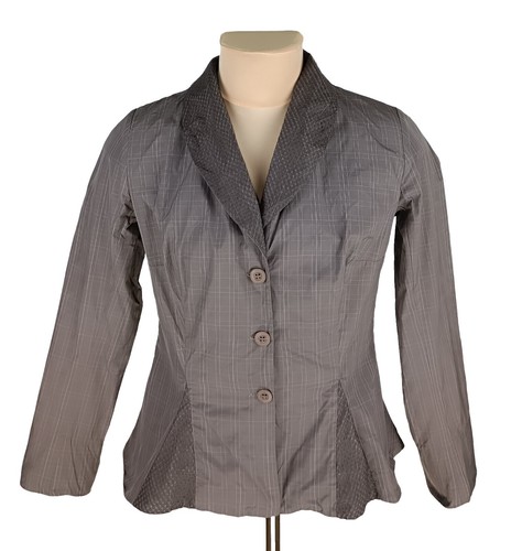 Manteau Long Asymétrique LILITH Taille XL (42 FR) Marron - Microfibre, Parfait État Occasion