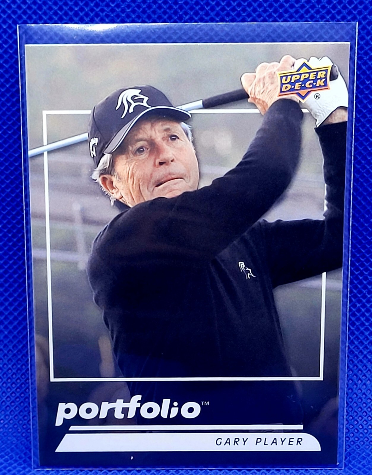 Gary Player 2024 Upper Deck Portfolio Color Portraits Golf  Insert Card #175