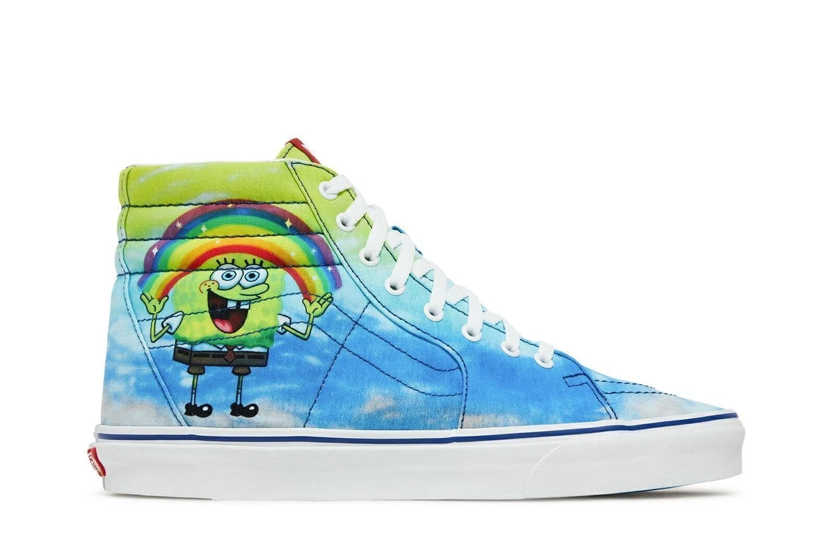 VANS SpongeBob SquarePants x Sk8-Hi 38 DX Imagination size 9 Vans Sneakers Sk8 Hi Spongebob Collaboration Imaginaaation  main image 2