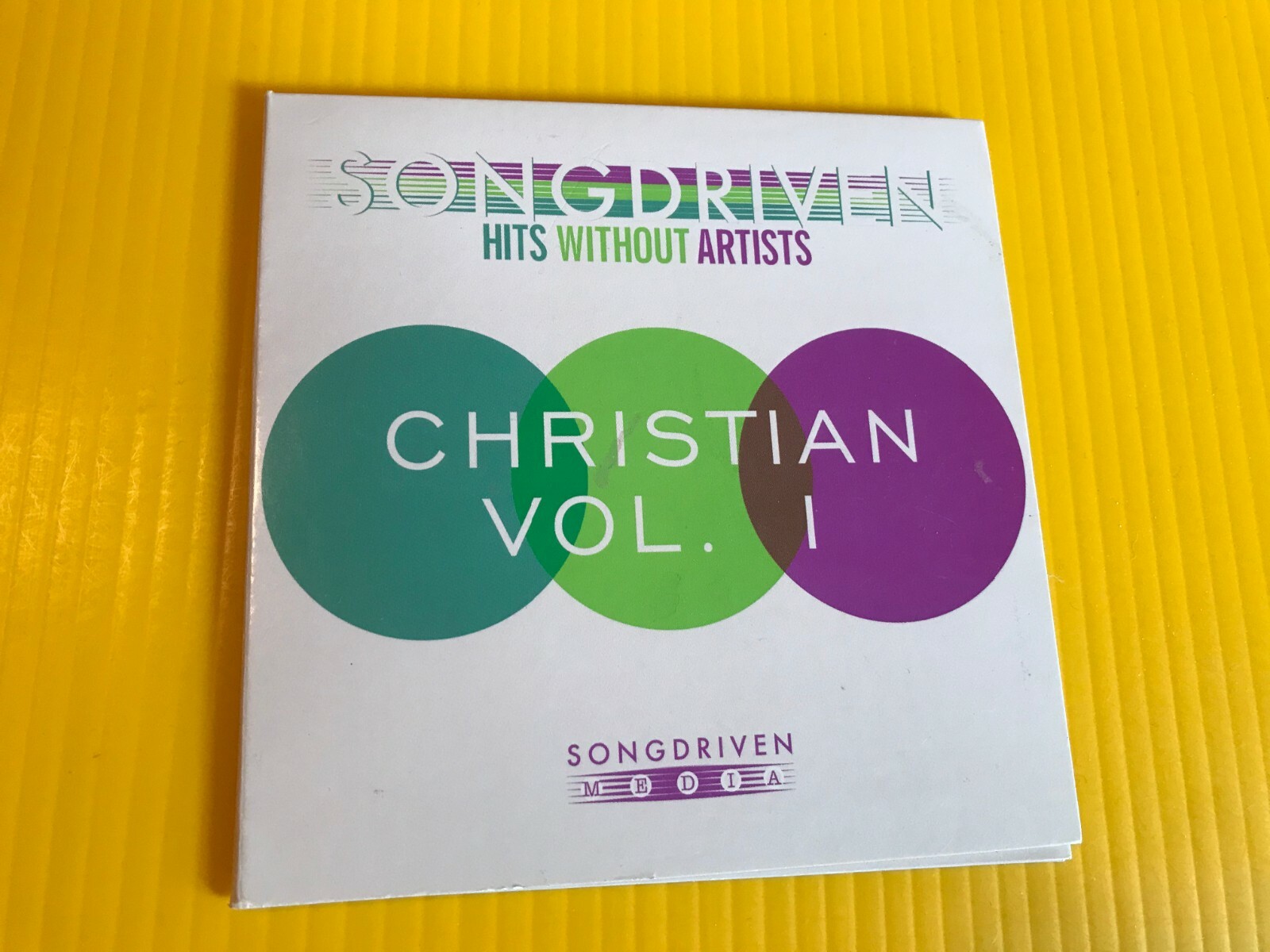 Songdriven Hits Without Artists Christian Volume 1 Various Artists CD digipak