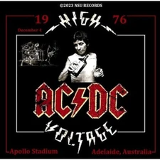 ac/dc Apollo stadium in adelaide, australia 1976 december 4th. ltd cd