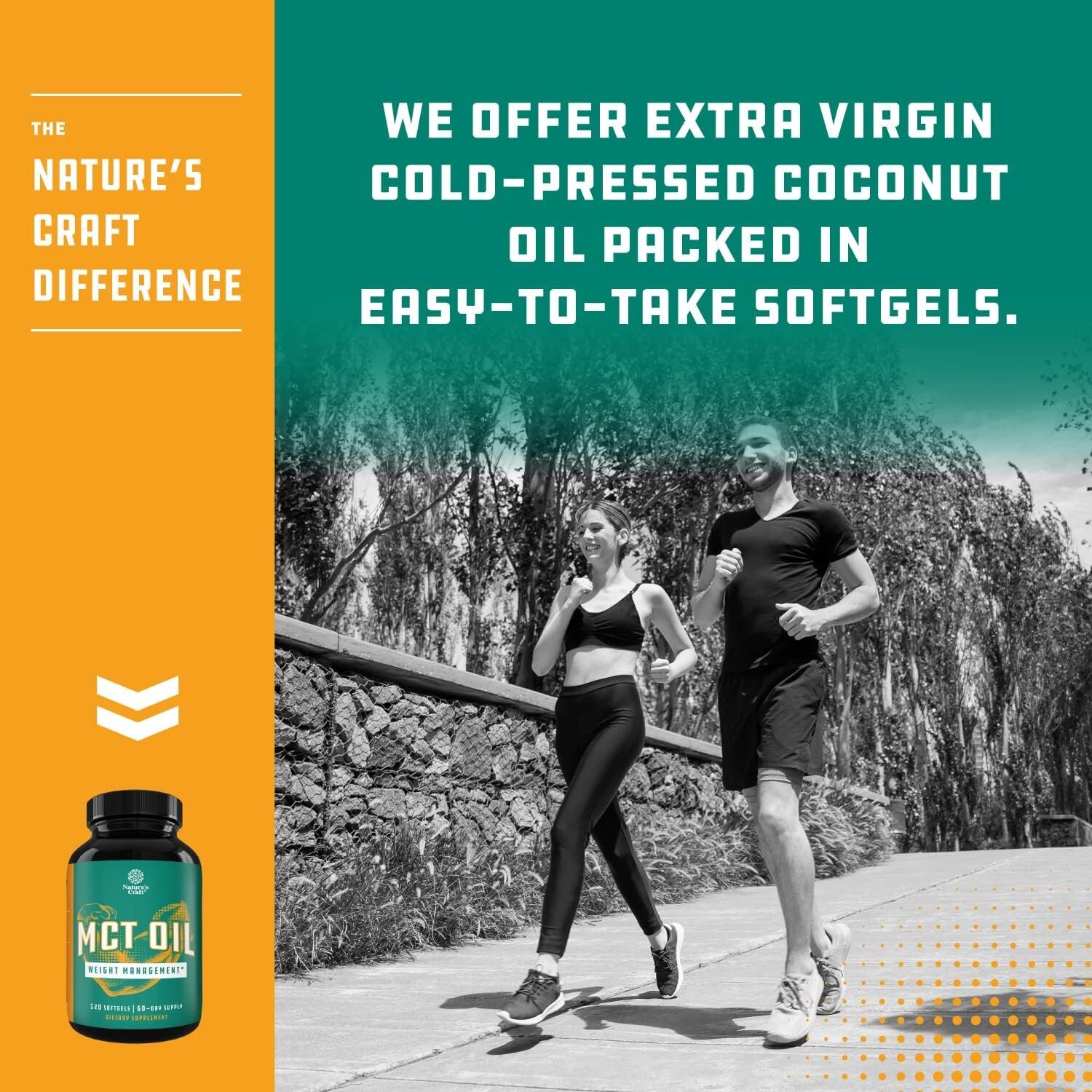C8 MCT Coconut Oil Softgels MCT Oil Keto Pills with Caprylic Acid