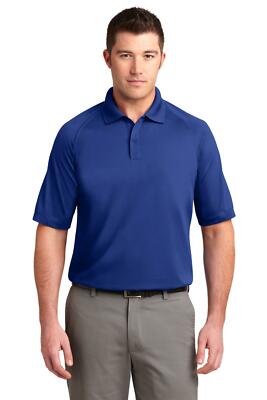 Port Authority Mens Short Sleeve Moisture Wicking Dry Zone Ottoman Polo K525