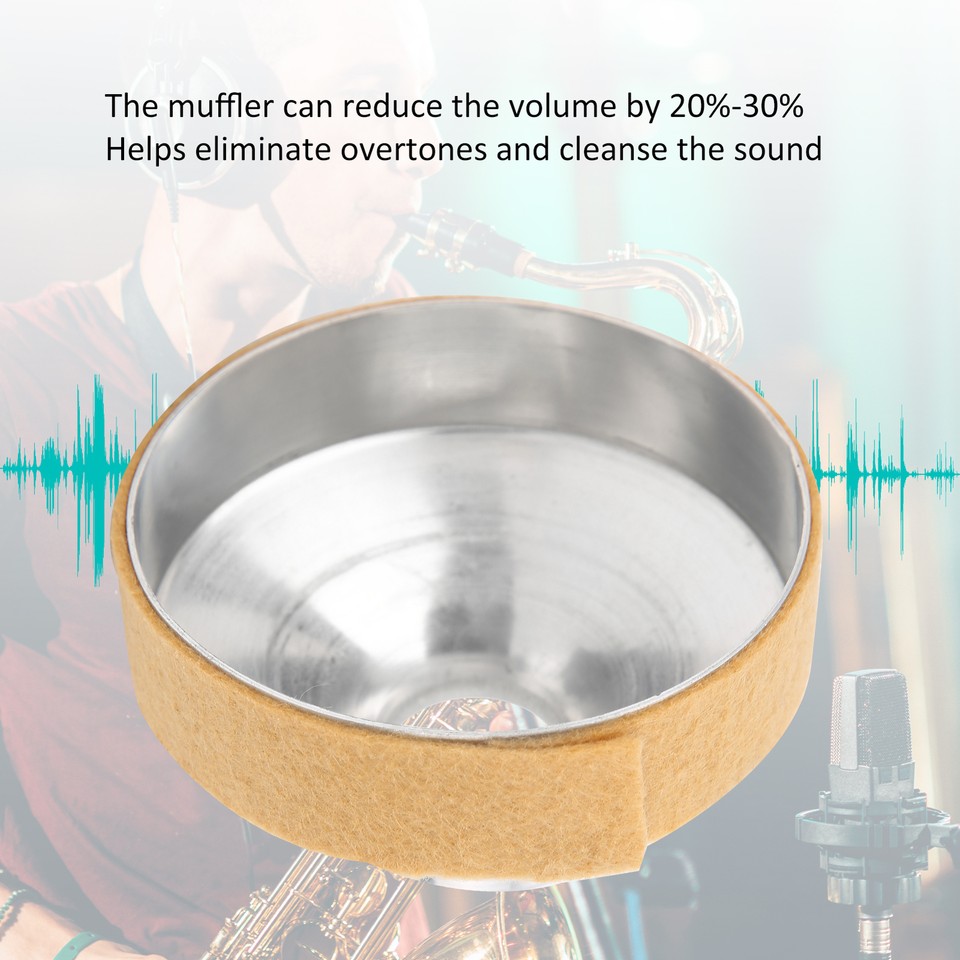 Saxophone Muffler Alto Aluminium Alloy Musical Instrument Accessories