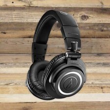 Open Box Audio-Technica ATH-M50xBT2 Black Wireless Bluetooth Studio Headphones