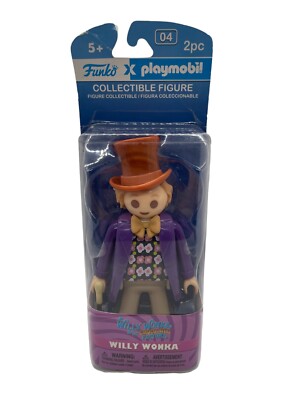 Willy Wonka and the Chocolate Factory Funko X Playmobil New Collectible Figure