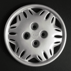 Fiat Seicento 1998-2004 13" Enjoliveurs Couverture Noir
