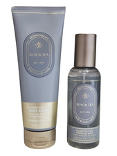 NEW Bath  Body Works Black Tea Ultimate Hydration Body Cream 8 oz Essential Oil