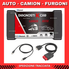 DIAGNOSI AUTO CAMION FURGONE Multimarca Professionale Universale + CAVO SWG OBD2