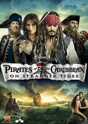 Pirates of the Caribbean: On Stranger Tides - DVD - GOOD