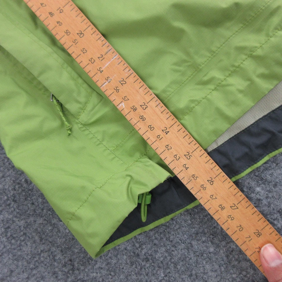 Chaqueta Patagonia Mujer Mediana Verde Torrentshell Con Capucha Lluvia H2No STY 83807 Foto 4 de 4