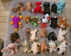 Ty Beanie Babies LOT of 24 in photo ~ Vintage Stuffed Animals w TAGS 1990s Plush