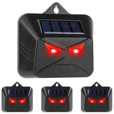 iMountek 4 Pack Solar Animal Repeller Predator Eye Nighttime Animal  US