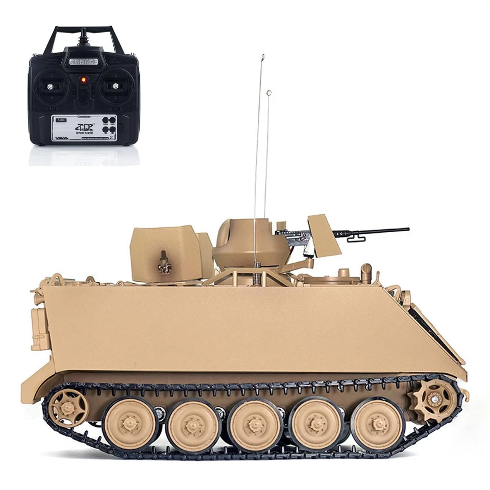 1/16 Tongde Electric RTR RC Tank M113A1 ACAV Infrared 360 Turret Smoking Sound - Image 3 of 4